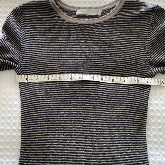VINCE 100% cashmere striped sweater - Picture 10 of 11